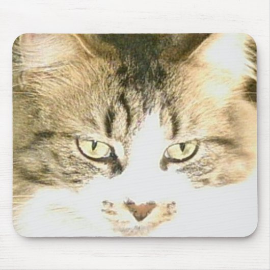 Meow Cat 14 Mousepad Muismat (Voorkant)