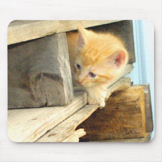 Meow Cat 1 MousePad Muismat (Voorkant)