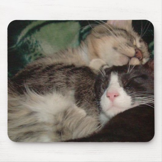 Meow Cat 3 Mousepad Muismat (Voorkant)