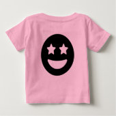 Meow Cat Baby Fine Jersey T-shirt (Achterkant)