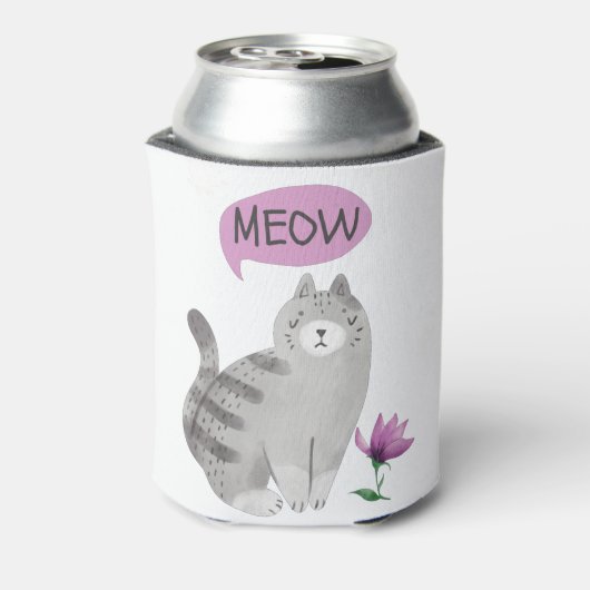 Meow Cat Blikjeskoeler (Blikje Achterkant)