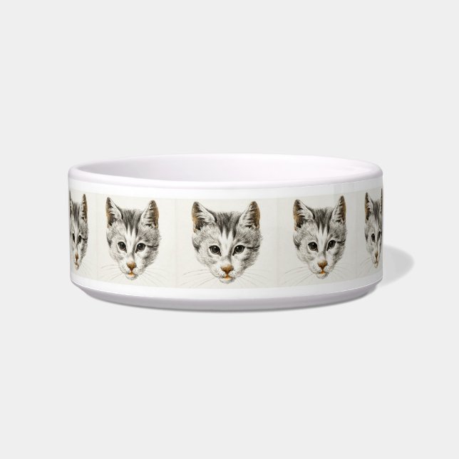 Meow- Cat Bowl Voerbakje (Voorkant)