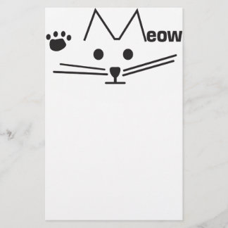 Meow Cat Briefpapier