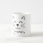 Meow Cat Face happy feline Mok (Center)