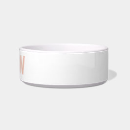 Meow cat food bowl voerbakje