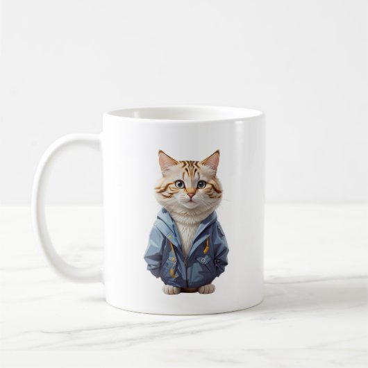 Meow Cat Koffiemok (Links)