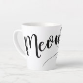 Meow Cat Latte Mok (Linkerhoek)