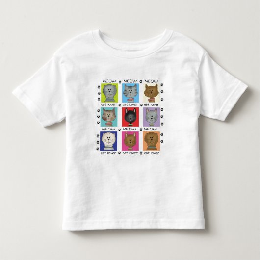 Meow Cat Lover Tshirts en Gifts (Voorkant)