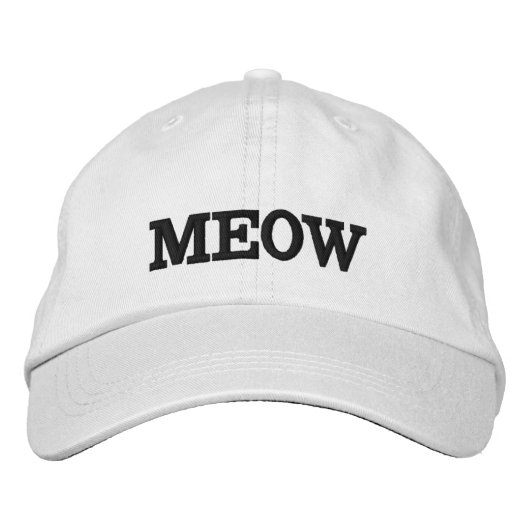 MEOW CAT-PETTEN GEBORDUURDE PET (Voorkant)