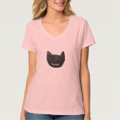 Meow Cat T-shirt (Voorkant)