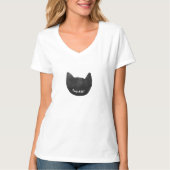 Meow Cat T-shirt (Voorkant)
