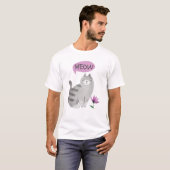 Meow Cat T-shirt (Voorkant volledig)