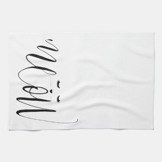 Meow Cat Theedoek (Horizontaal)