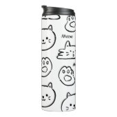 Meow Cat Thermosbeker (Geroteerd rechts)