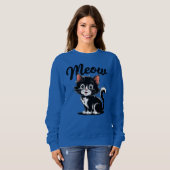 Meow Cat Trui (Voorkant volledig)