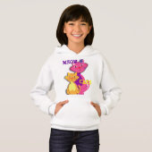 Meow Cats Cute Girly Feline Topjes (Voorkant volledig)