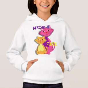 Meow Cats Cute Girly Feline Topjes