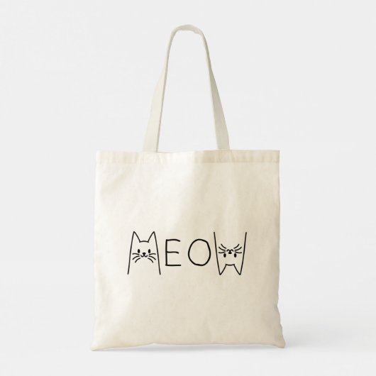 MEOW CATS TOTE BAG (Achterkant)