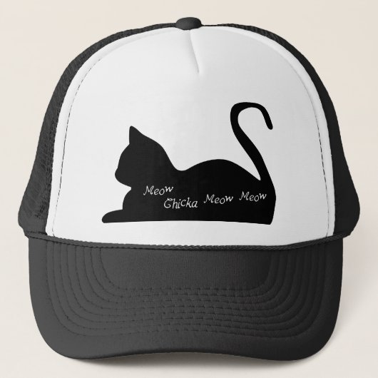 Meow Chicka Meow Meow Trucker Pet (Voorkant)