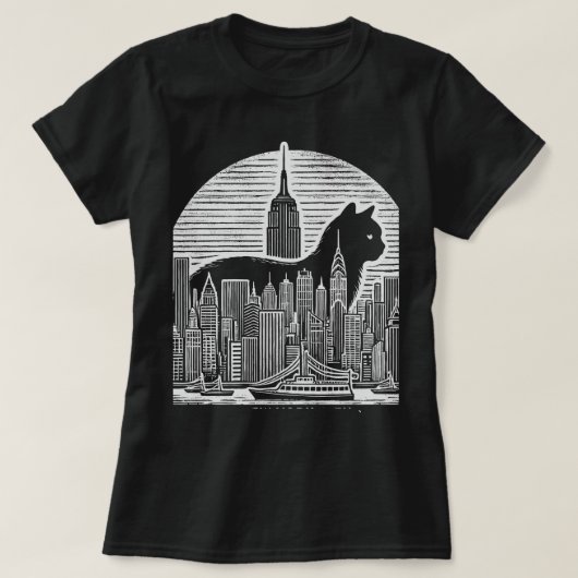 Meow City T-shirt (Design voorkant)