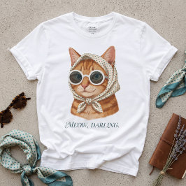 Meow Darling Vintage Katten T-Shirt
