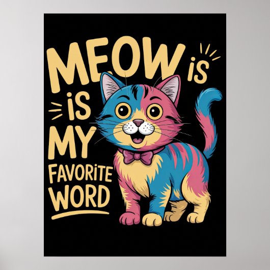 Meow: de ultieme uitdrukking poster (Voorkant)