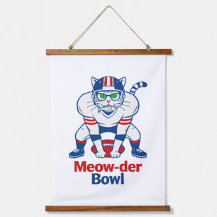 Meow-der Bowl Hangend Wandkleed