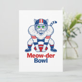 Meow-der Bowl Kaart (Staand voorkant)