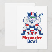 Meow-der Bowl Kaart (Voorkant / Achterkant)