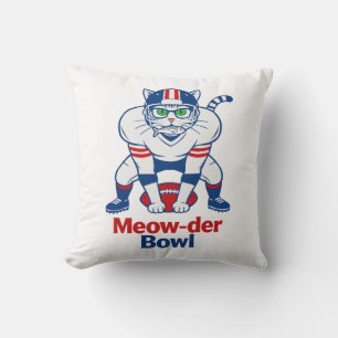 Meow-der Bowl  Kussen