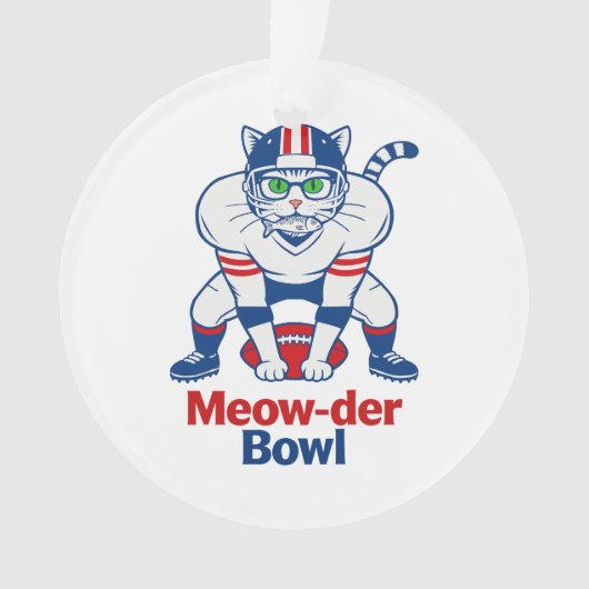 Meow-der Bowl Ornament (voorkant)