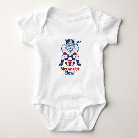 Meow-der Bowl Romper (Voorkant)