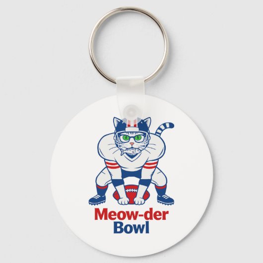 Meow-der Bowl Sleutelhanger (Voorkant)