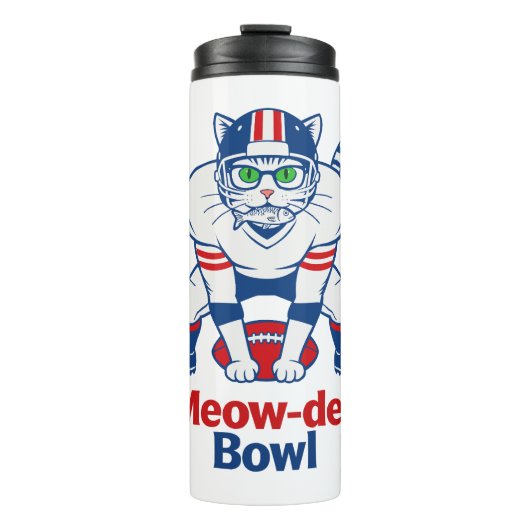 Meow-der Bowl Thermosbeker (Voorkant)