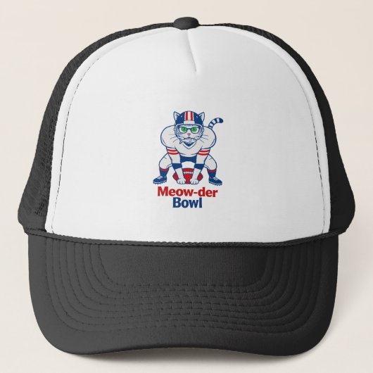 Meow-der Bowl  Trucker Pet (Voorkant)