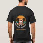 Meow Is My Stemming T-shirt (Achterkant)