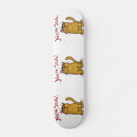 Meow Ja - Skateboard Deck (Voorkant)
