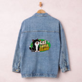 Meow Kat Liefhebber - bi kleur Denim Jacket (Hangar)
