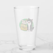 Meow Kat Lover - zwarte kat Glas (Achterkant)
