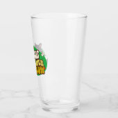 Meow Kat Lover - zwarte kat Glas (Links)