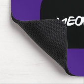 meow kat paars 2 mousepad muismat (Hoek)