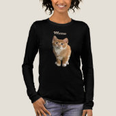 Meow katten T-shirt (Voorkant)