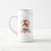 Meow Kerstmis, prettige kerst Bierpul (Links)