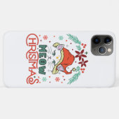 Meow Kerstmis, prettige kerst Case-Mate iPhone Case (Achterkant (horizontaal))
