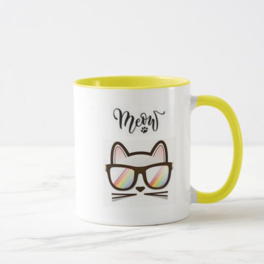 Meow Kitten MUG Mok (Rechts)