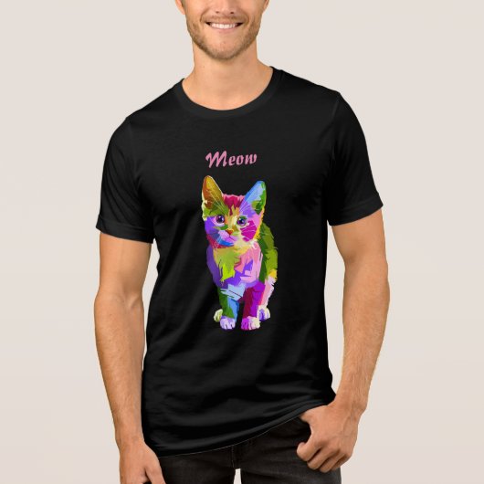 Meow Kitten T-shirt (Voorkant)