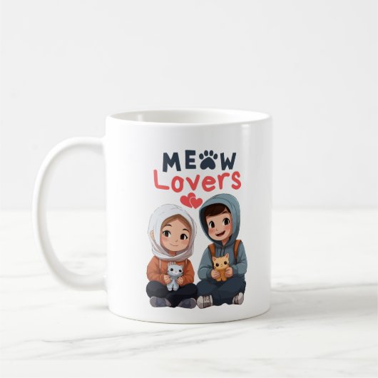 Meow Lovers Koffiemok (Links)