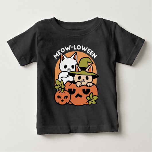 Meow-Loween - Feestelijke Halloween Cat Design (Voorkant)