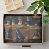 Meow-loween: Trick-or-Treaters Katten Decoupage Tissuepapier (Geschenk)
