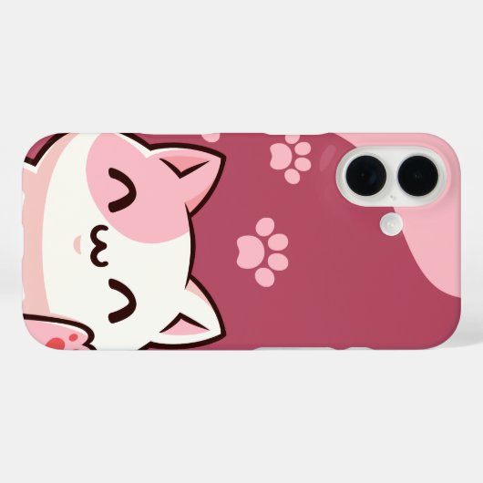 Meow Magic iPhone Case (Achterkant (horizontaal))